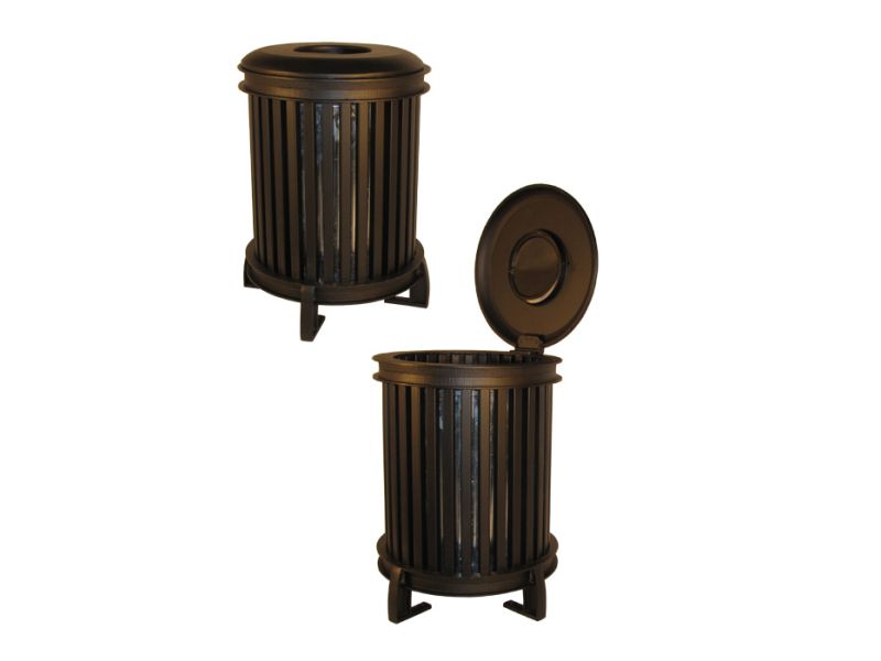 Beselt Round Waste Receptacle