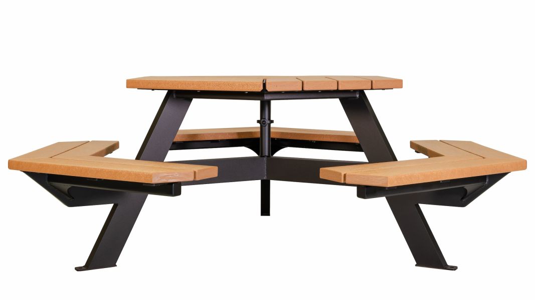 Bayview Hexagonal Picnic Table